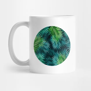 Exotic Palm Leaves Mug